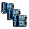 Zestaw 3 2-kanałowych modułów przekaźnikowych dla Arduino Raspberry Pi, Kwmobile, Multicolor, Electronic Components, 38813