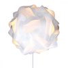 Lampa wisząca z nowoczesnym abażurem IQ Jigsaw 15,7 cali/ 40 cm, Kwmobile, Biały, 38945