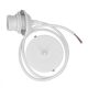 Kabel adapterowy 80cm z gniazdem E27 do sufitu, Kwmobile, biały, PVC, 38943