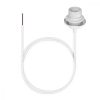 Kabel adapterowy 80cm z gniazdem E27 do sufitu, Kwmobile, biały, PVC, 38943