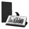 Etui do Huawei P8 Lite, tekstylne, czarne, 35223.73