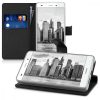 Etui do Huawei P8 Lite, tekstylne, czarne, 35223.73