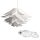 Lampa wisząca 90 cm z nowoczesnym abażurem IQ Jigsaw średnica 50 cm, Kwmobile, Biały, 39219