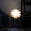 Lampa wisząca 90 cm z nowoczesnym abażurem IQ Jigsaw średnica 50 cm, Kwmobile, Biały, 39219