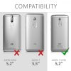 Etui do ZTE Axon 7 Mini, tekstylne, wielokolorowe, 39363.22