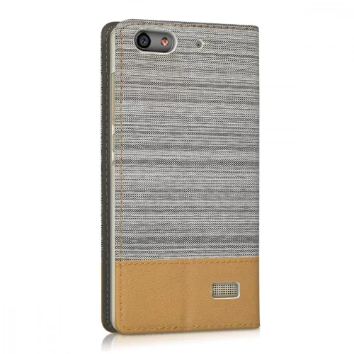 Etui do Huawei Honor 4C, tekstylne, szare, 35841.03