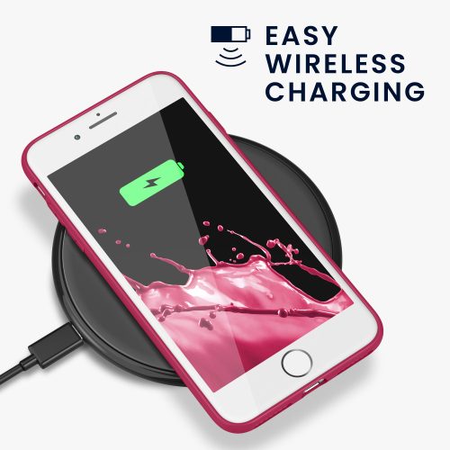 Etui do Apple iPhone 8 / iPhone 7 / iPhone SE 2, Silikon, Różowy, 39458.08