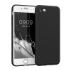 Etui Kwmobile do Apple iPhone SE (2022)/iPhone SE (2020)/iPhone 8, czarne, silikonowe, 39458.01