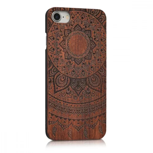 Etui do Apple iPhone 8 / iPhone 7 / iPhone SE 2, Drewno, Brązowy, 39462.03