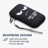 Uniwersalne etui na telefon M - 5,5 cala, Neopren, Czarny, 30226.2.05