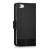 Etui do Apple iPhone 5 / iPhone 5s / iPhone SE, tekstylne, czarne, 35222.73