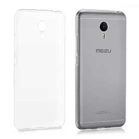 Etui do Meizu M3 Note, silikonowe, przezroczyste, 39861.03