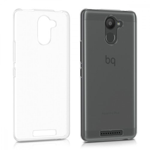Pokrowiec na BQ Aquaris U Plus, silikon, przezroczysty, 39899.03