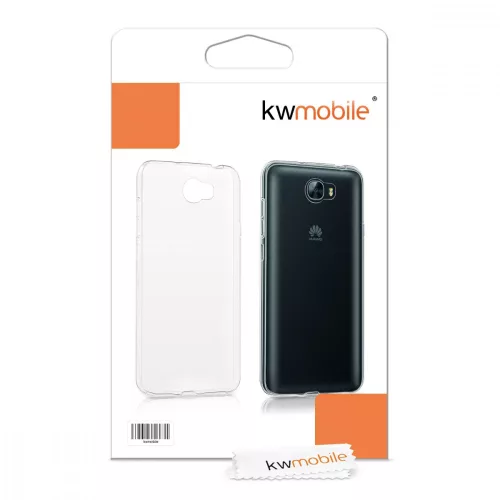 Etui do Huawei Y6II Compact, silikonowe, przezroczyste, 39890.03