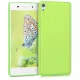 Etui do Sony Xperia E5, Silikon, Zielony, 40243.07
