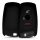 Etui na kluczyk samochodowy do BMW - 3 przyciski - Keyless Go, silikon, czarny, 40218.01
