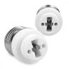 Zestaw 5 adapterów gniazd od E27 do G9, Kwmobile, biały, ceramiczny, 40401