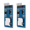 Zestaw 2 modułów czytników kart Micro SD 5V, Kwmobile, Niebieski, Części elektroniczne, 40811