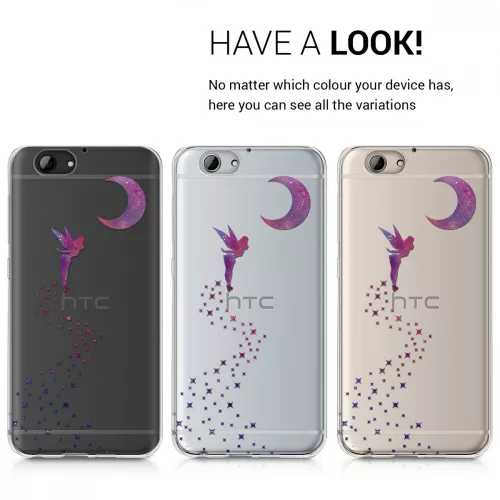 Etui do HTC One A9s, Silikon, Wielokolorowy, 39585.04