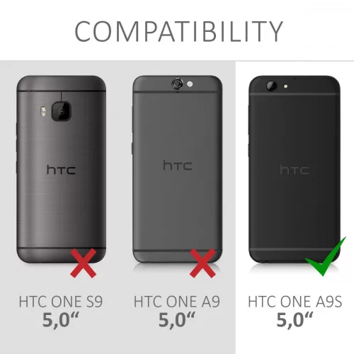 Etui do HTC One A9s, Silikon, Wielokolorowy, 39585.04