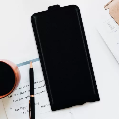 Etui do Samsunga Galaxy A5 (2017), Eko skóra, Czarny, 40878.01