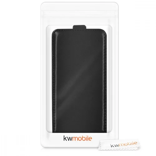 Etui do Samsunga Galaxy A5 (2017), Eko skóra, Czarny, 40878.01