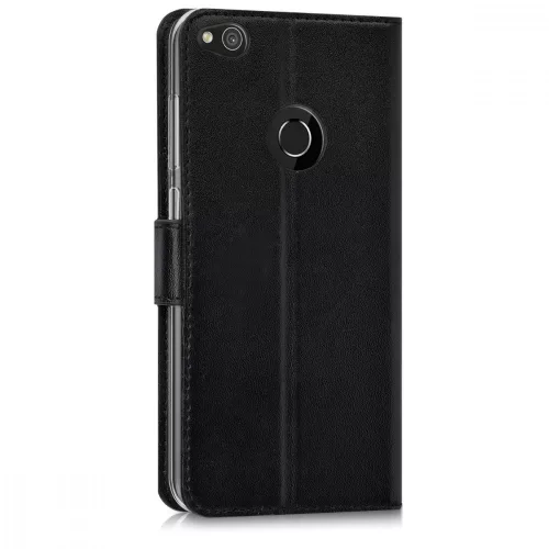 Etui do Huawei P9 Lite (2017), Ekoskóra, Czarne, 40890.01