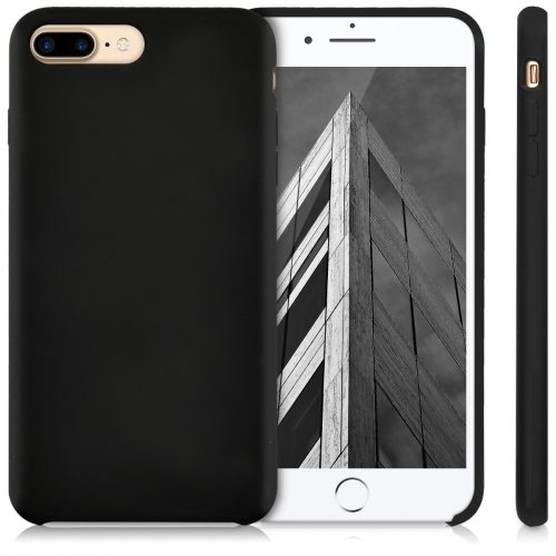 Etui do Apple iPhone 8 Plus / iPhone 7 Plus, Silikon, Czarny, 40842.01