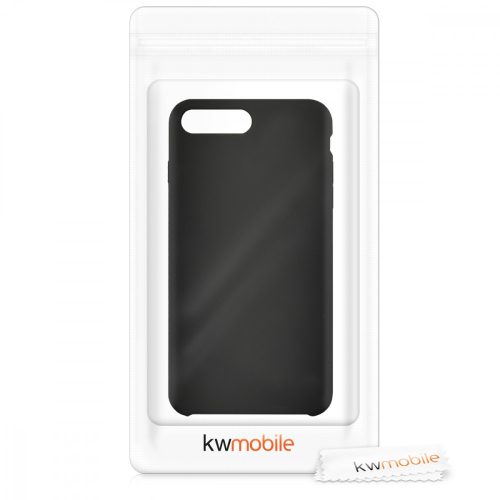 Etui do Apple iPhone 8 Plus / iPhone 7 Plus, Silikon, Czarny, 40842.01