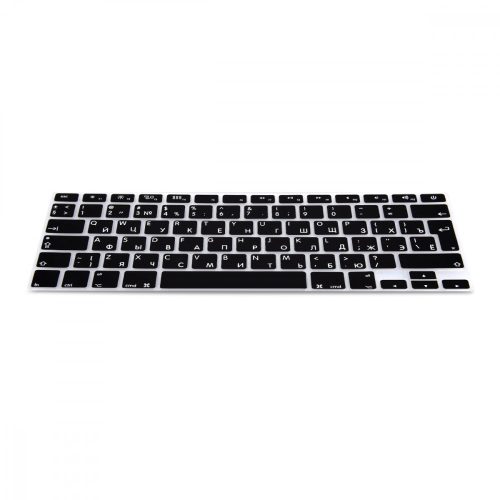 Osłona klawiatury do Apple MacBook Air 13''/MacBook Pro Retina 13''-15'' (do połowy 2016), Kwmobile, Czarny, Silikon, 41431.01