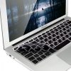 Osłona klawiatury do Apple MacBook Air 13''/MacBook Pro Retina 13''-15'' (do połowy 2016), Kwmobile, Czarny, Silikon, 41431.01