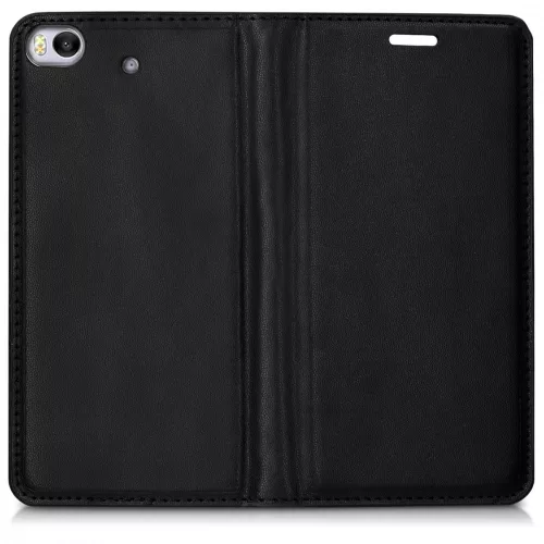 Etui do Xiaomi Mi 5s, Skóra ekologiczna, Czarny, 41527.01