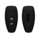 Osłona kluczyka do samochodu Ford - 3 przyciski - Keyless Go, silikon, czarna, 41621.01
