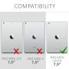 Zestaw 2 matowych folii ochronnych do tabletu Apple iPad Mini 5 (2019), Kwmobile, Przezroczysty, Plastik, 41933.2
