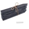 Set 10 Etichete Plante din Ardezie cu Creion, Marime M, Navaris, 42176, 42176