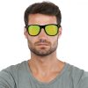 Okulary przeciwsłoneczne Navaris unisex, UV400, bambus, zielony, 40731.01.07