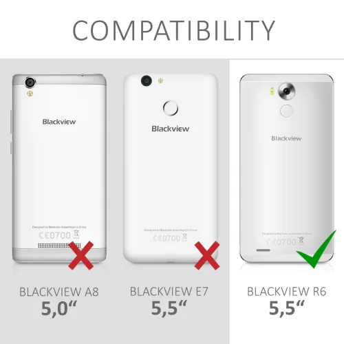 Etui na Blackview R6, Silikon, Przezroczysty, 42374.03