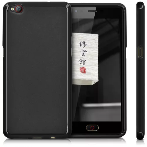 Etui do ZTE Nubia M2 Lite, Silikon, Czarny, 42480.47