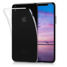   Etui do Apple iPhone X / iPhone XS, Silikon, Przezroczysty, 42500.03