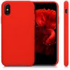 Etui do Apple iPhone X / iPhone XS, Silikon, Czerwony, 42495.09