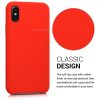 Etui do Apple iPhone X / iPhone XS, Silikon, Czerwony, 42495.09