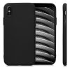 Etui do Apple iPhone X / iPhone XS, Silikon, Czarny, 42492.47