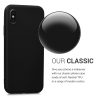 Etui do Apple iPhone X / iPhone XS, Silikon, Czarny, 42492.47