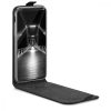 Etui do Apple iPhone X / iPhone XS, Skóra ekologiczna, Czarny, 42514.01