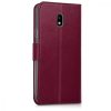 Etui do Samsunga Galaxy J3 (2017), Ekoskóra, Fioletowy, 42156.13