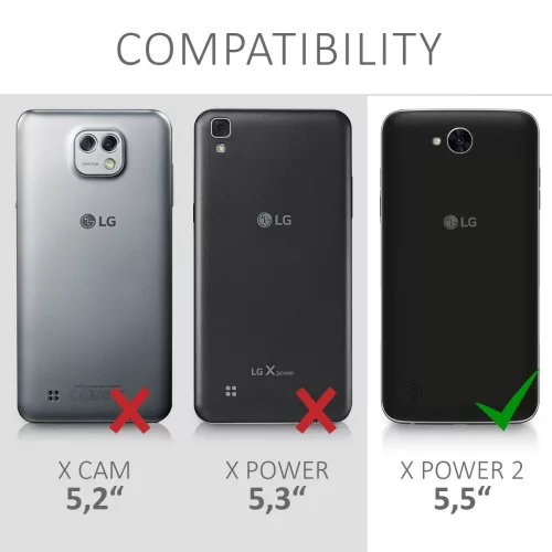 Etui do LG X Power 2, korek, brązowy, 42729.24