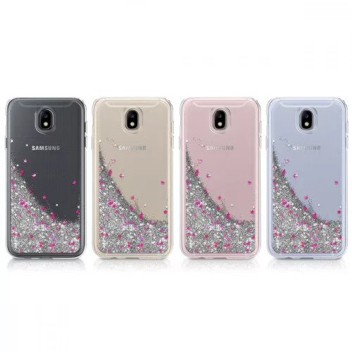 Etui do Samsunga Galaxy J7 (2017), Silikon, Wielokolorowe, 42734.01