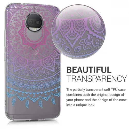 Pokrowiec na Motorolę Moto G5S Plus, Silikon, Wielokolorowy, 42821.01