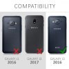 Etui do Samsunga Galaxy J3 (2017), Silikon, Niebieski, 42417.64