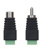 Zestaw 5 adapterów audio/wideo z matką i ojcem RCA, Kwmobile, czarny/zielony, plastikowy, 42949
